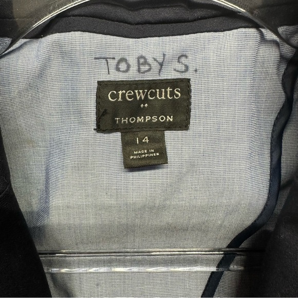 Crewcuts Blue Thompson Blazer Size 14 - Picture 2 of 3
